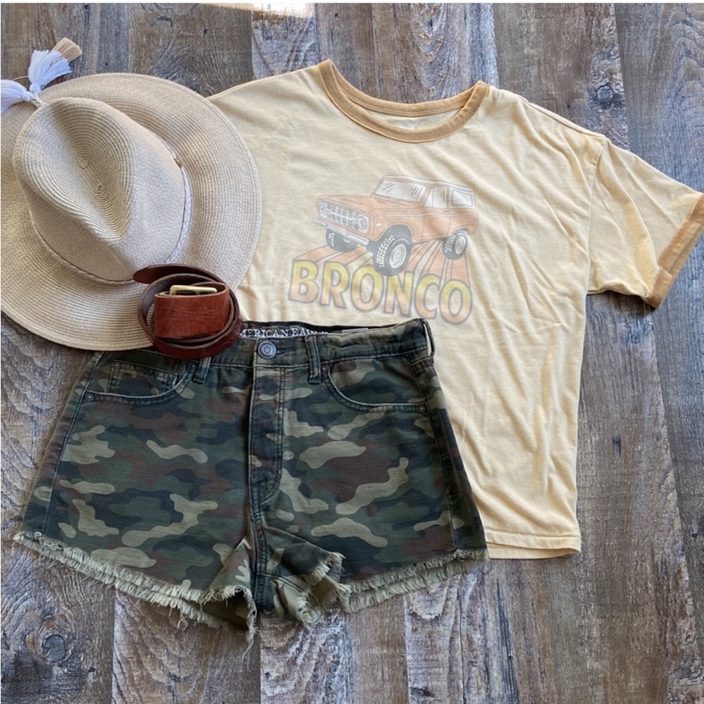 American Eagle Vintage Hi-Rise  Festival shorts